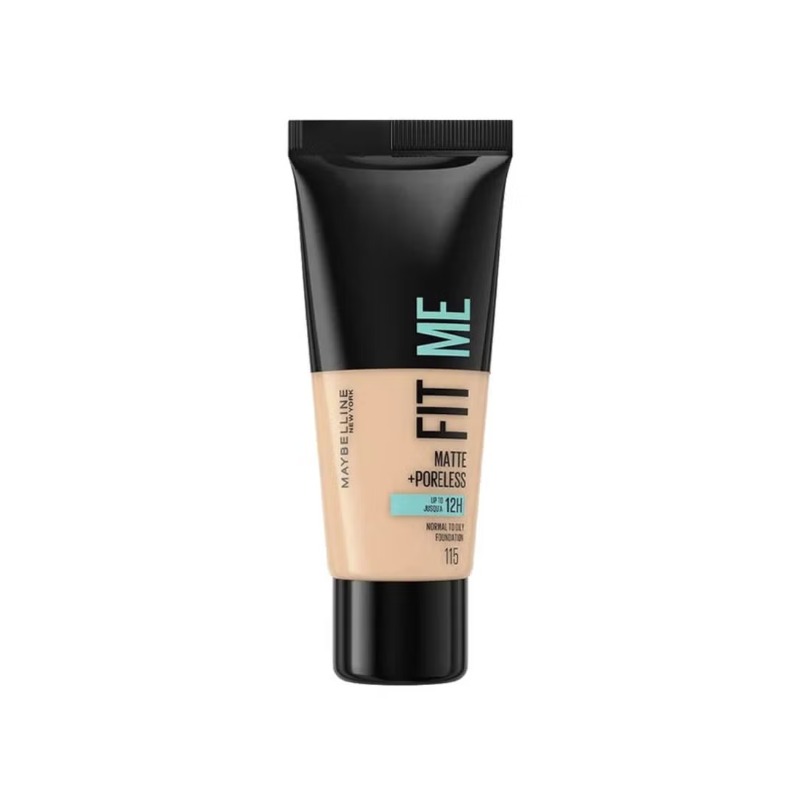 Maybelline New York Foundation Fit Me Matte & Poreless Normal to Oily Skin 115 Ivory