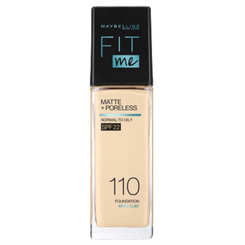 Maybelline New York Fit Me Matte & Poreless Foundation 16H (SPF 22)-110