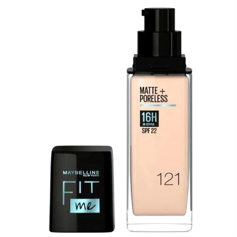 Maybelline New York Fit Me Matte & Poreless Foundation 16H (SPF 22)-121
