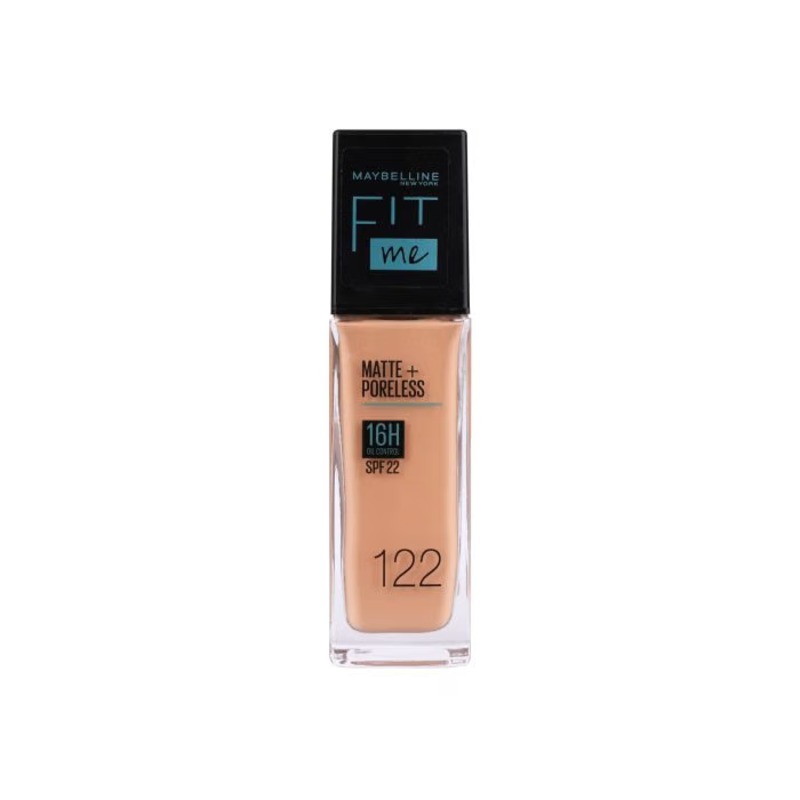 Maybelline New York Fit Me Matte & Poreless Foundation 16H (SPF 22)-122
