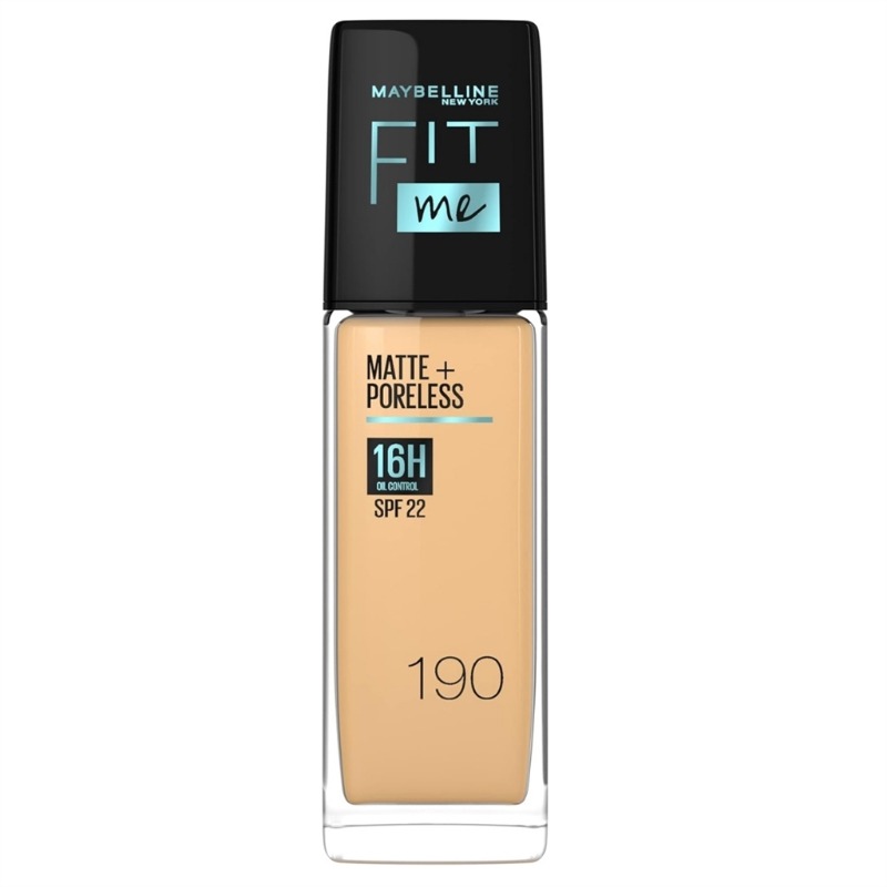 Maybelline New York Fit Me Matte & Poreless Foundation 16H (SPF 22)-190