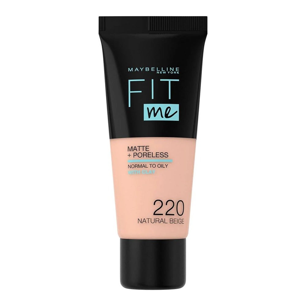 Maybelline New York Fit Me Matte & Poreless Normal to Oily Skin 220 Natural Beige