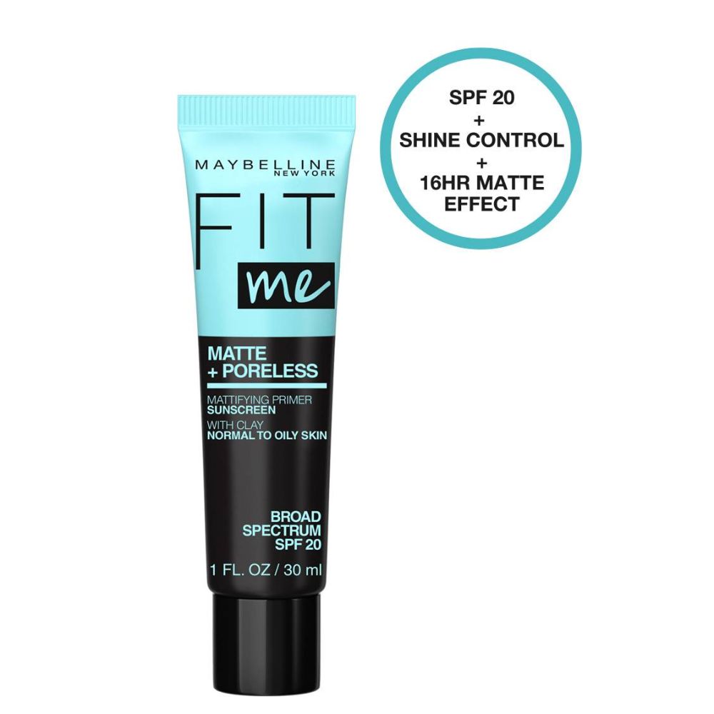 Maybelline New York Fit Me Matte + Poreless Mattifying Face Primer 30ml
