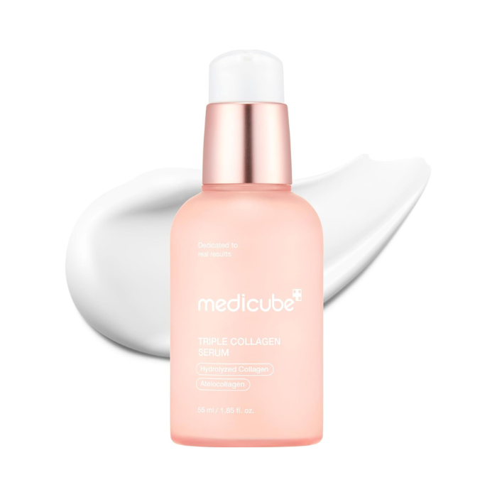 Medicube Triple Collagen, Glass Glow, Firming and Elasticity Boost Serum, 55ml