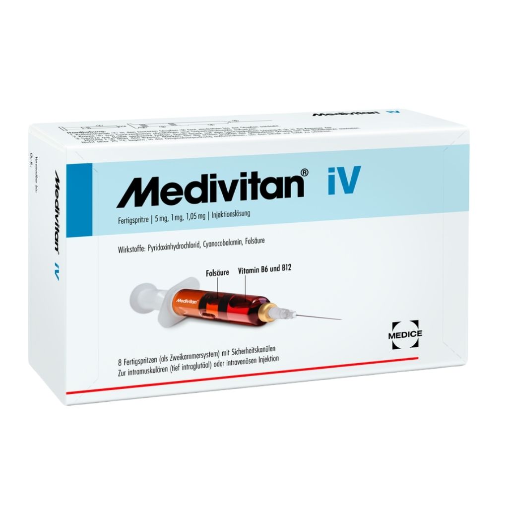 MEDIVITAN IV INJ 8 + 8AMPOULES