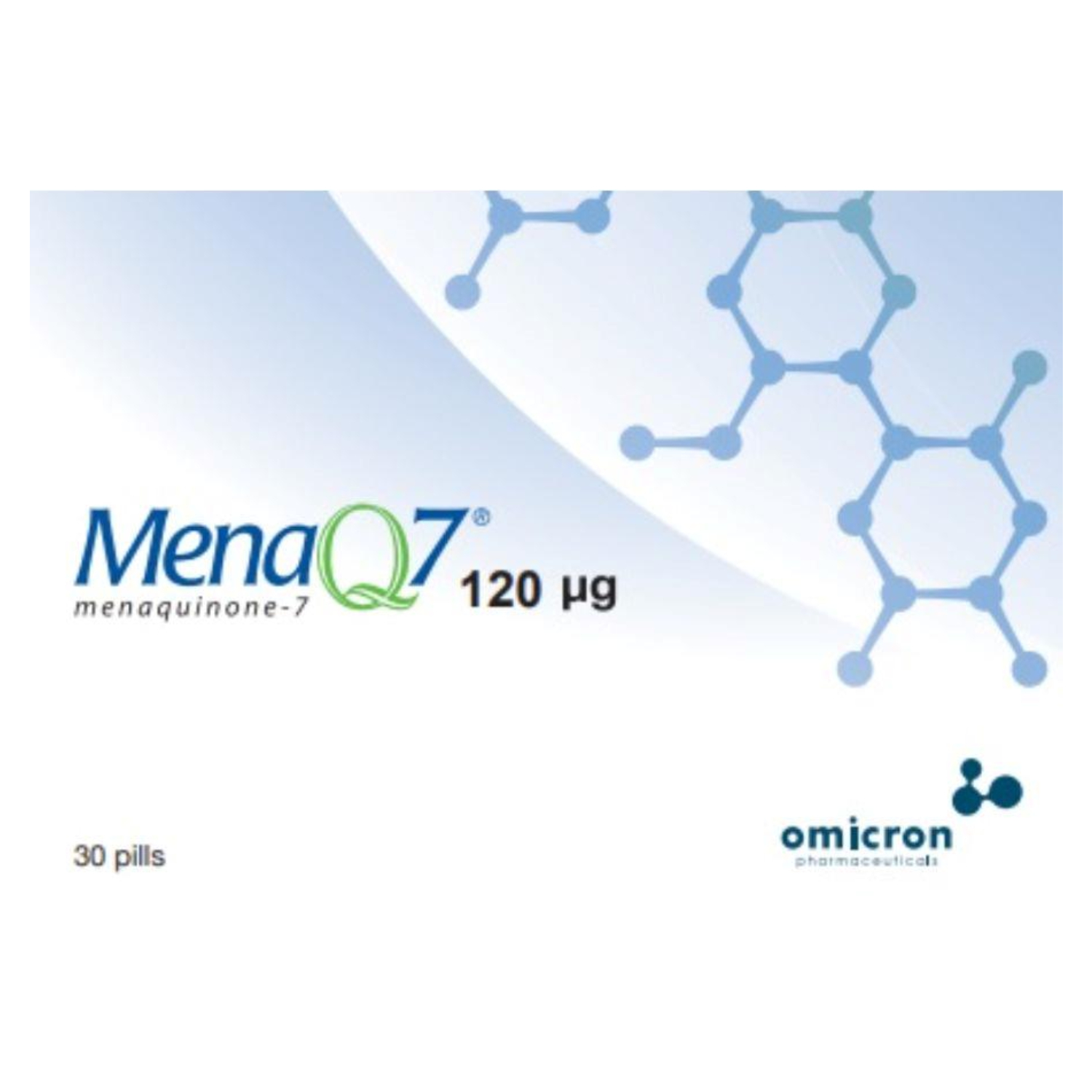 MenaQ7 120mg Cap Soft Gelatin 30's (10's Blister X 3)