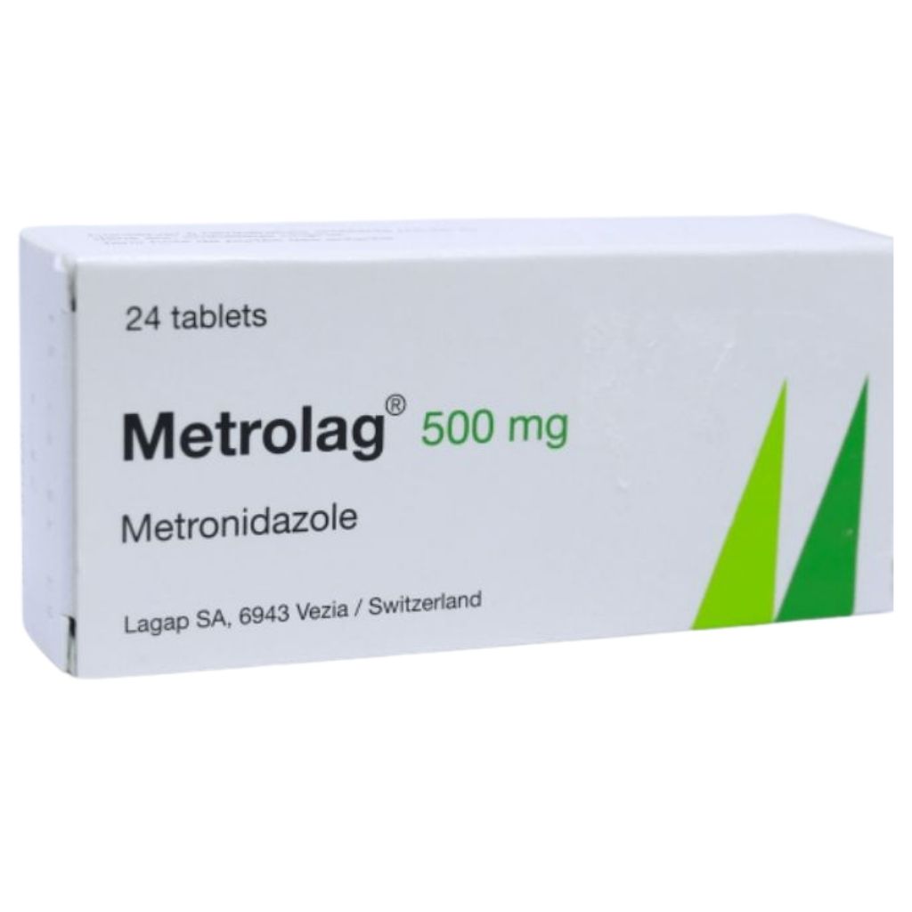 Metrolag 500mg Tab 24s (8s Blister X 3)