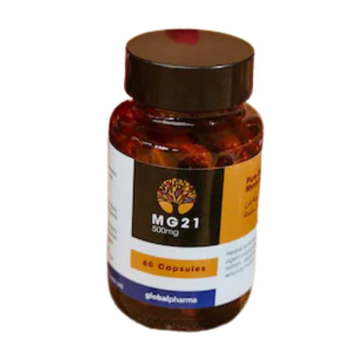 MG 21 500mg 60s Cap Glass Bottle