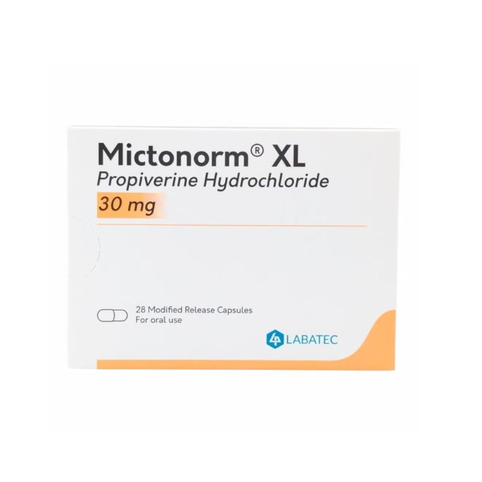 Mictonorm XL 30MG Modified Release Cap 28s