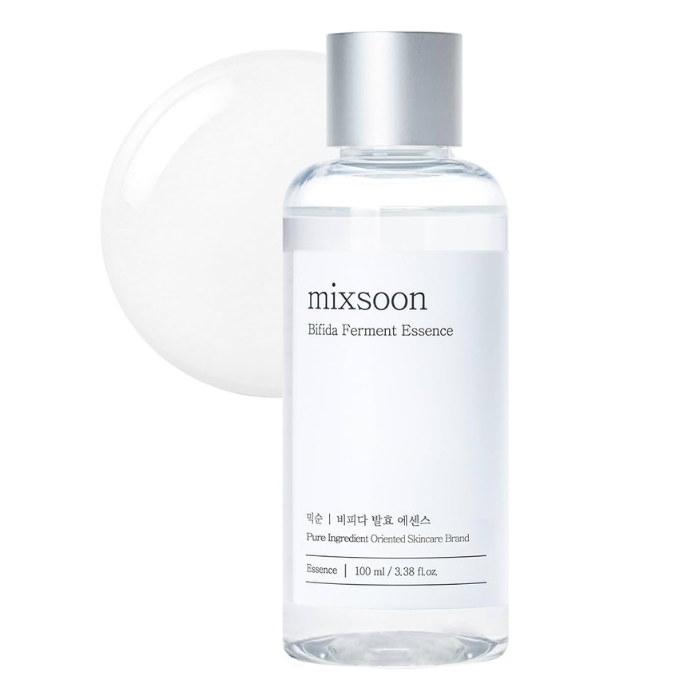 Mixsoon Bifida Ferment Essence Barrier Strengthening, Hydrating, and Elasticity Boosting Essence, 100ml