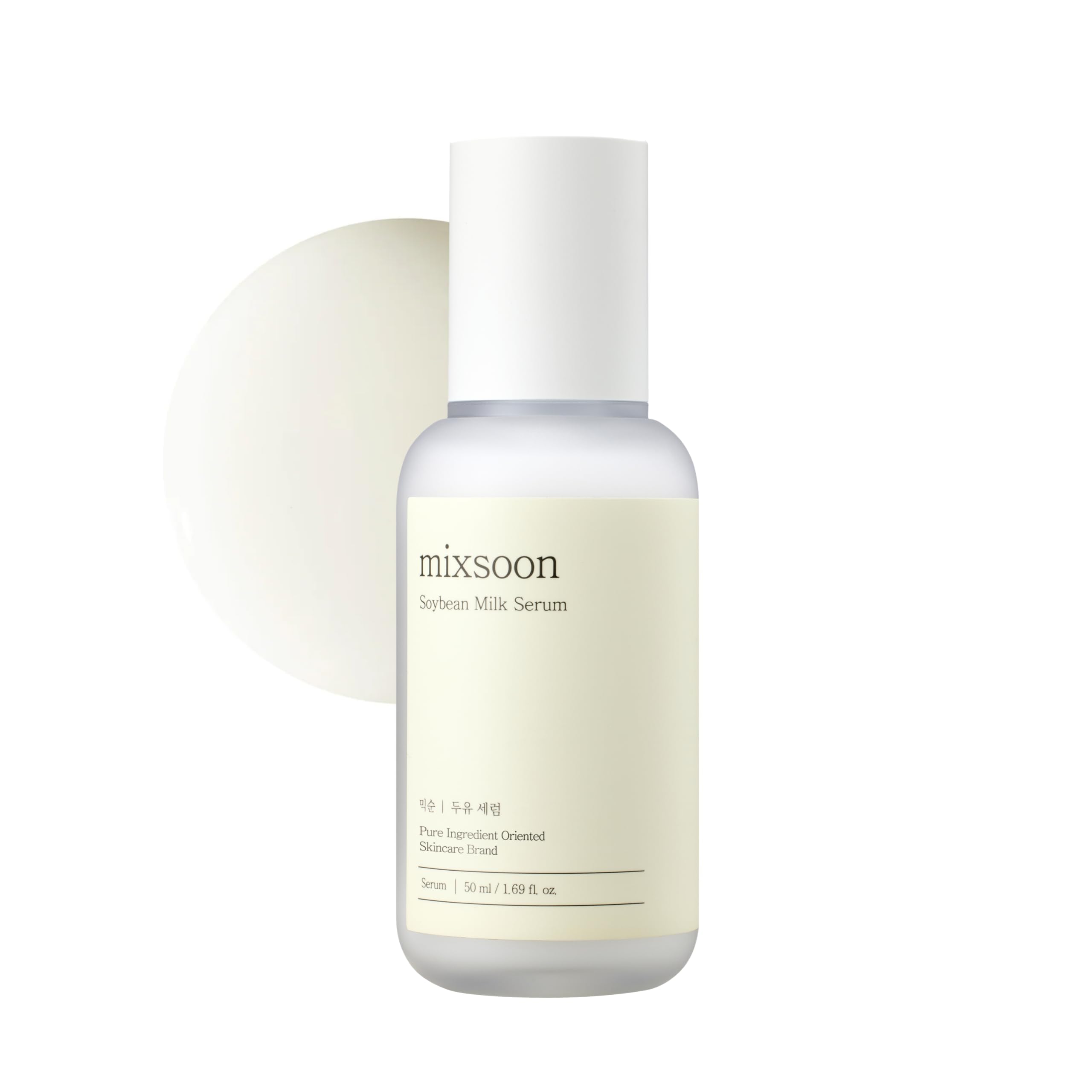 Mixsoon Soybean Milk Moisturizing and Soothing Serum for Skin Barrier, Oil-Water Balance, 50ml