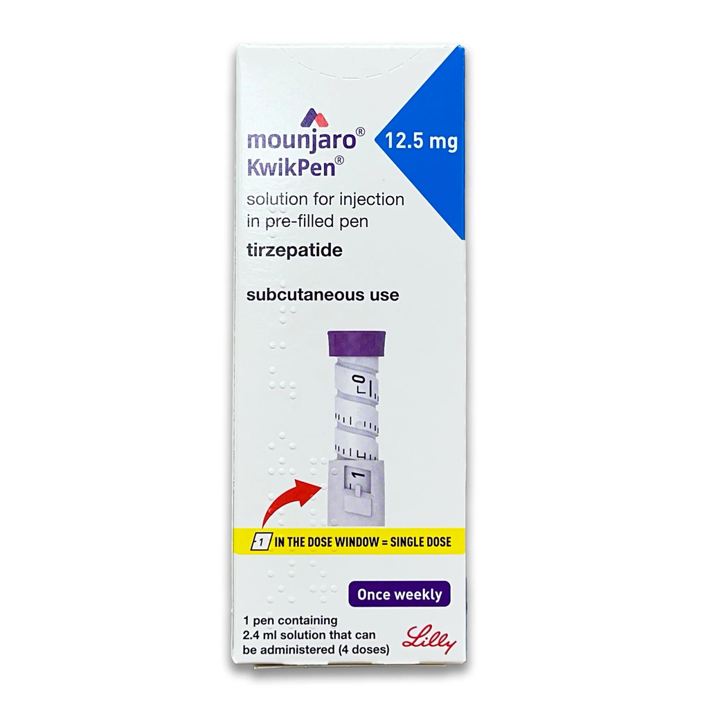 Mounjaro KwikPen 12.5MG/0.6ML SC Pre-Filled Pen 1s
