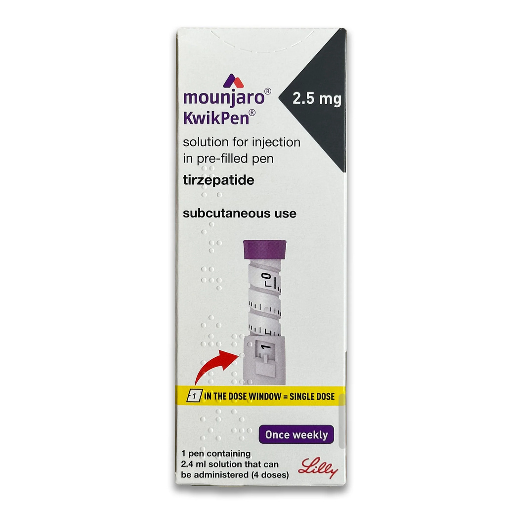 Mounjaro KwikPen 2.5MG/0.6ML SC Pre-Filled Pen 1s