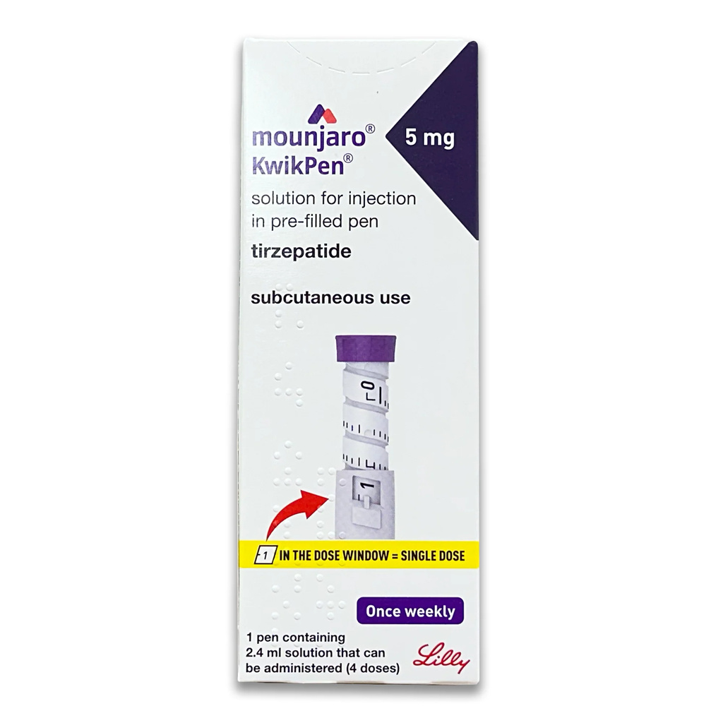 Mounjaro KwikPen 5MG/0.6ML SC Pre-Filled Pen 1s