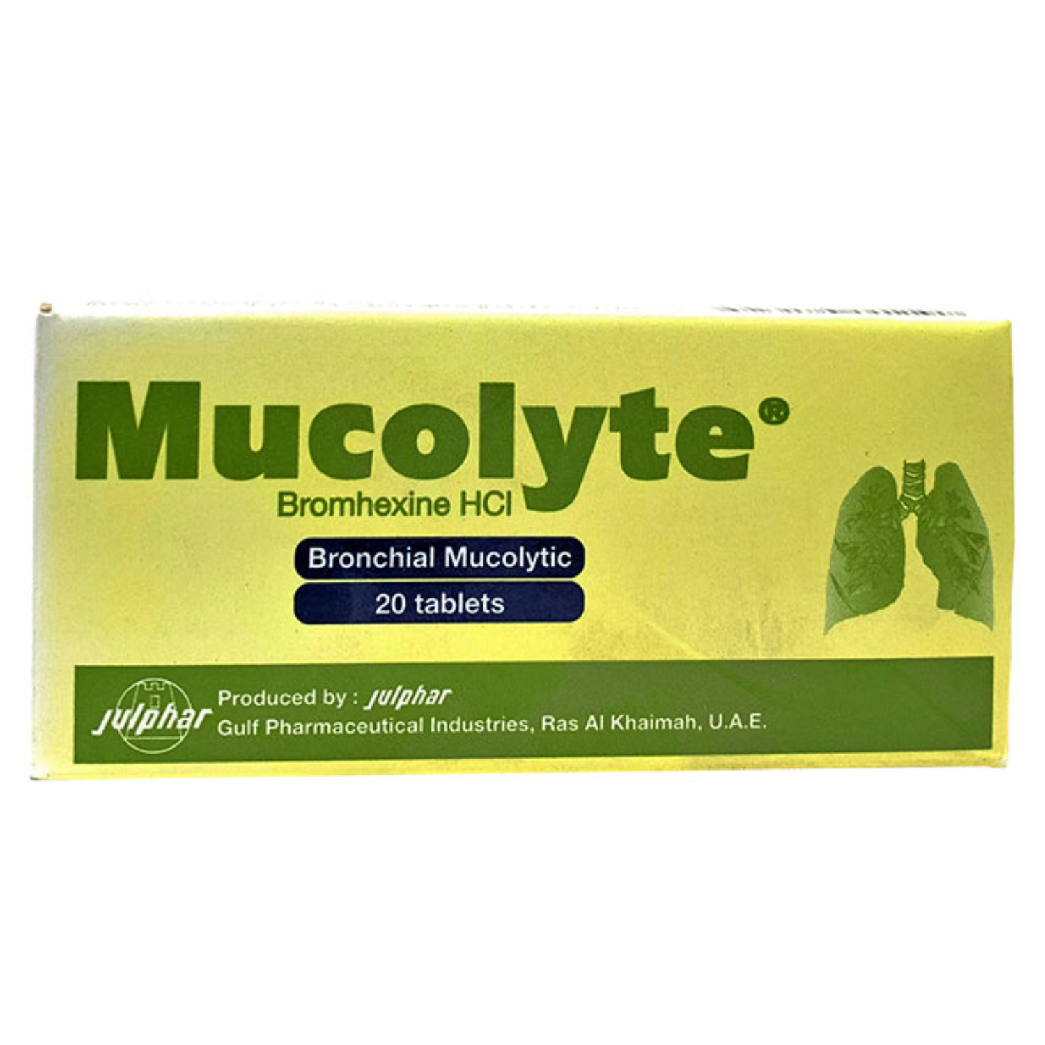 Mucolyte 8mg Tab 20s Blister