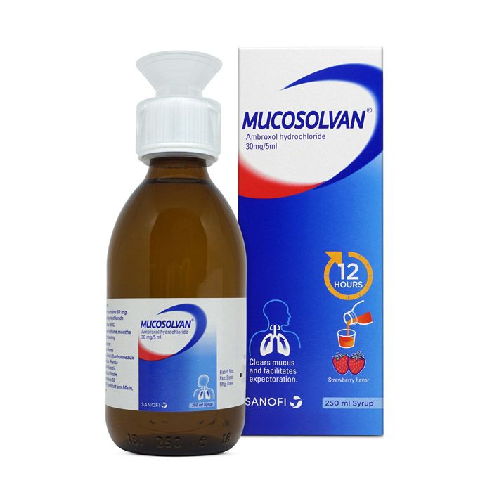Mucosolvan 30mg / 5ml Syrup 250 ml Sugar Free