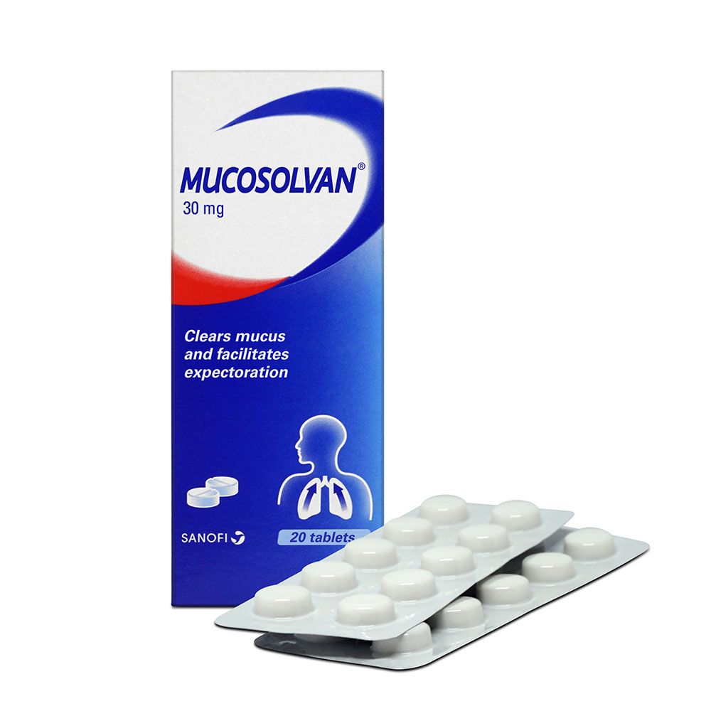 موكوسولفان 30mg أقراص 20