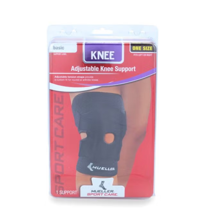Mueller Adjustable Knee Support Black