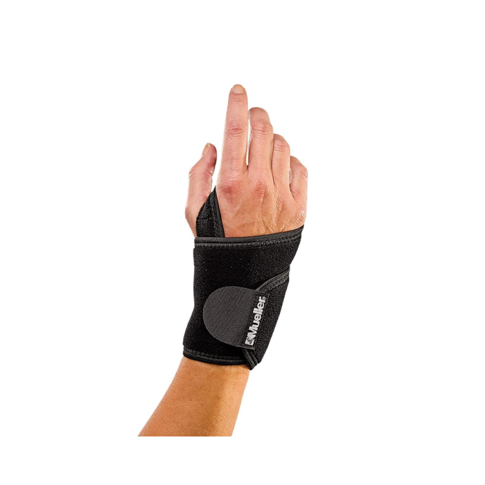 Mueller Wrist Support Wrap- Black