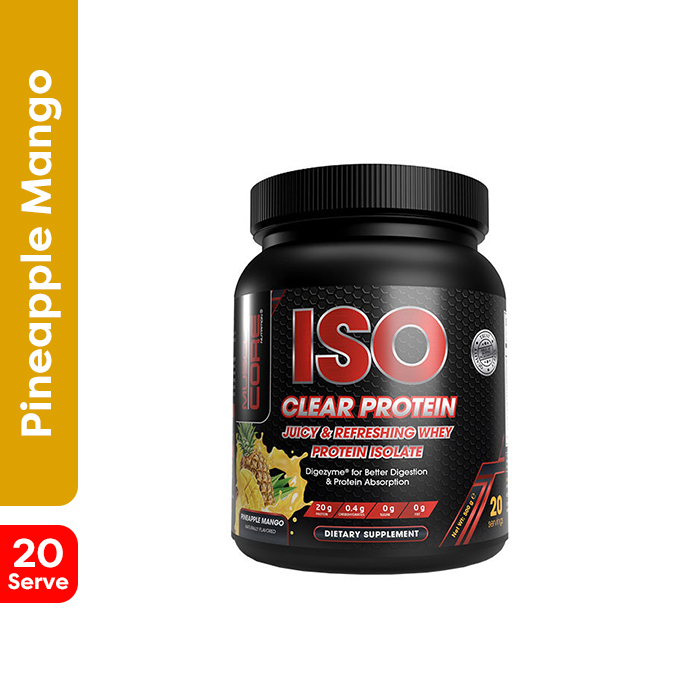 Muscle Core Iso Clear Protein Pineapple Mango 500 G
