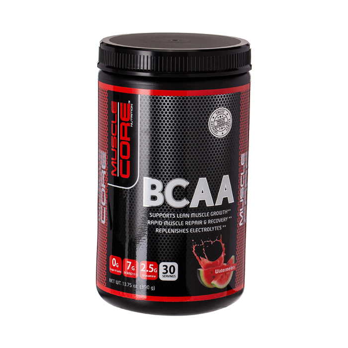 ماسيل كور بي سي إيه إيه بطيخ، أحماض أمينية للتعافي، التحمل والترطيب، 30 حصة