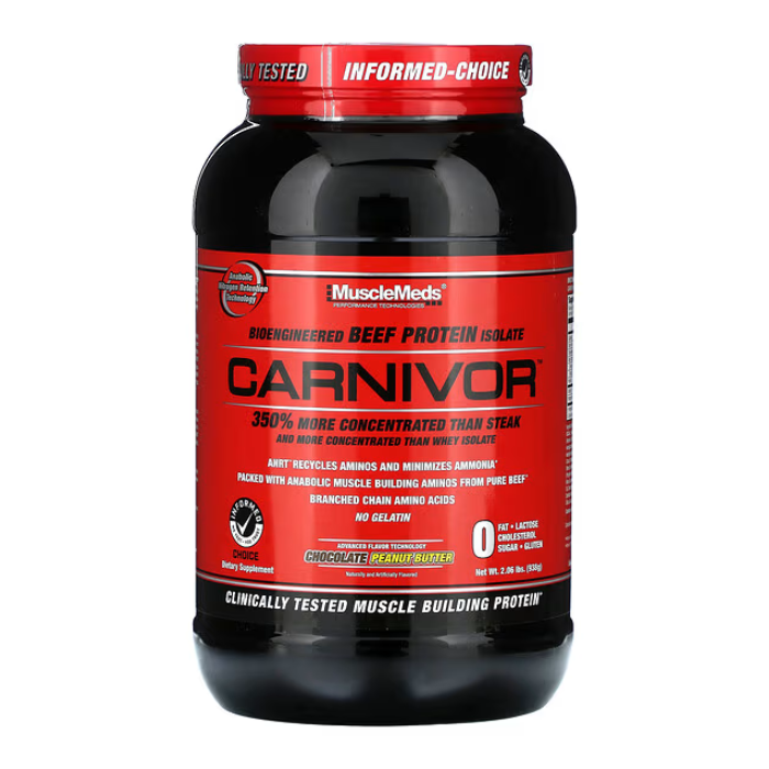 MuscleMeds Carnivor Chocolate Peanut Butter 2LB