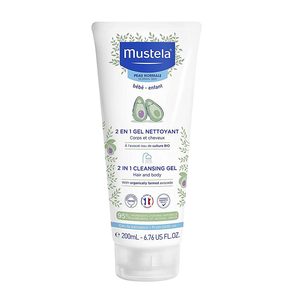 Mustela 2 In 1 Hair & Body Cleansing Gel 200 ml