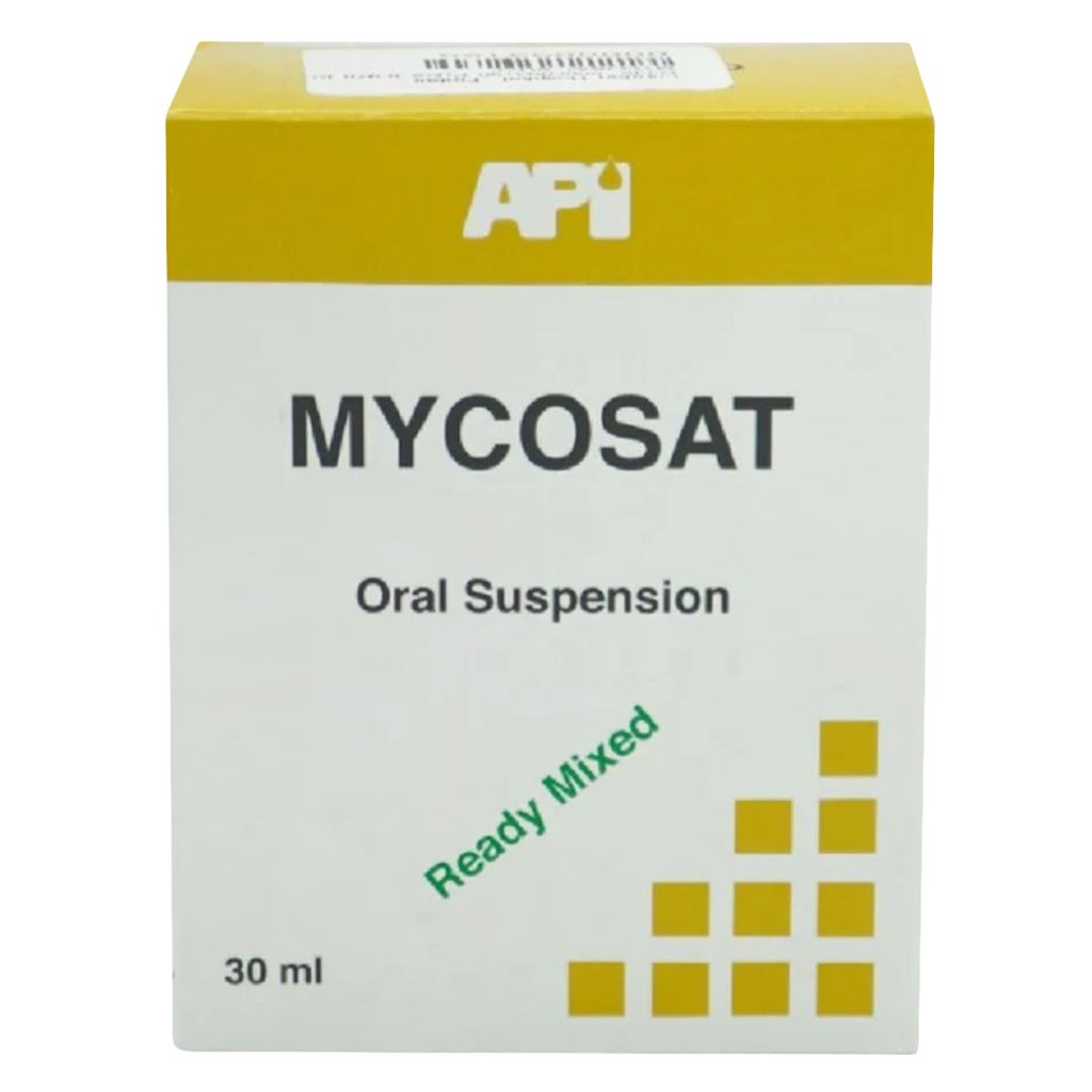 MYCOSAT 100000 IU/ML ORAL SUSP30ML BOT + DR