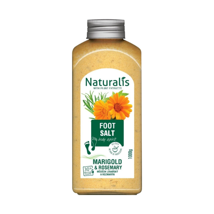 Naturalis Foot Salt Marigold & Rosemary 1000 gm