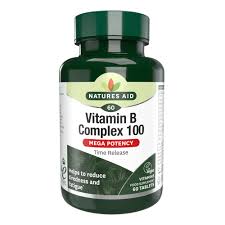 Natures Aid Vitamin B Complex 100 Mega Potency 60's Tablet