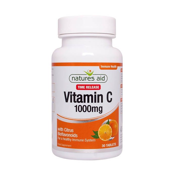 Natures Aid Vitamin C 1000 mg Time Release Tablets 30's