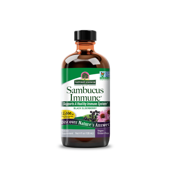 Natures Answer Sambucus Immune Support 4 oz