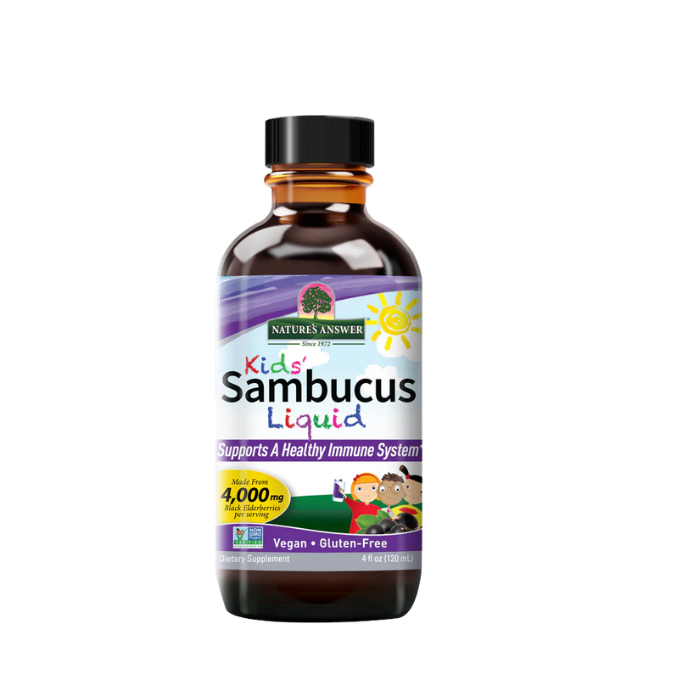 Natures Answer Sambucus Kids Formula 4000mg 4 oz