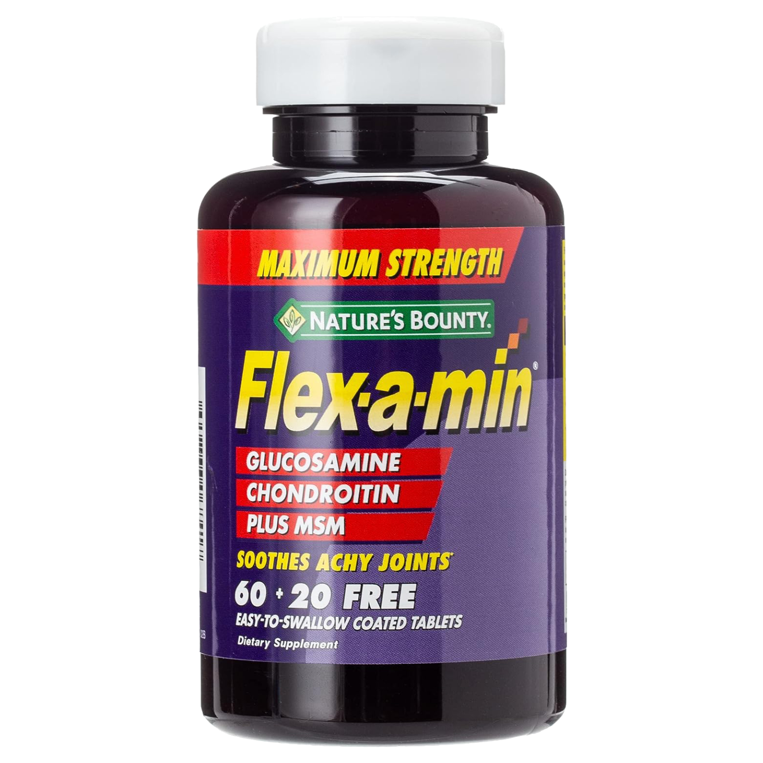 Natures Bounty Flex-A-Min 60+20 Tablets