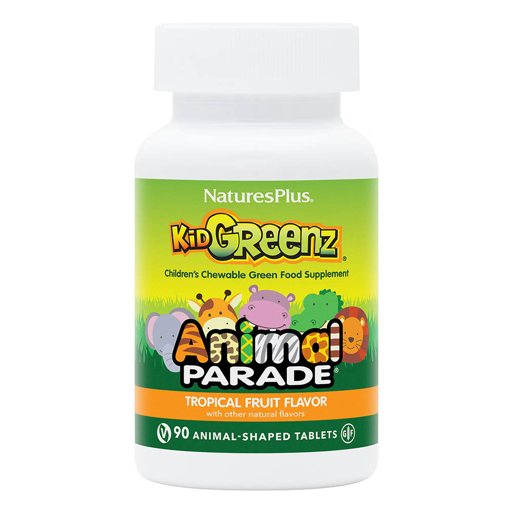 Natures Plus Animal Parade Kid Greenz 90 Animals
