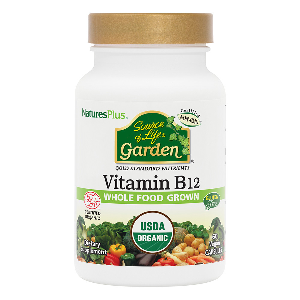 Natures Plus Garden B12 Capsules (Vegan) 60 Capsules