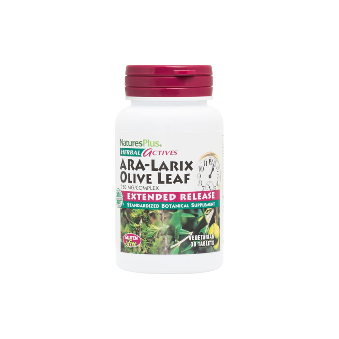 Natures Plus Herbal Actives Olive Leaf Oleuropein 30's