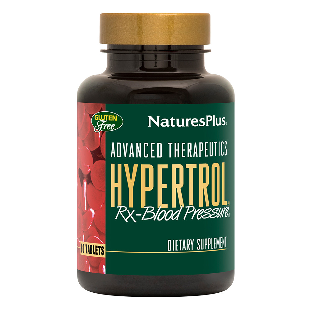 Natures Plus Hypertrol Rx Blood Pressure 60 Tablets