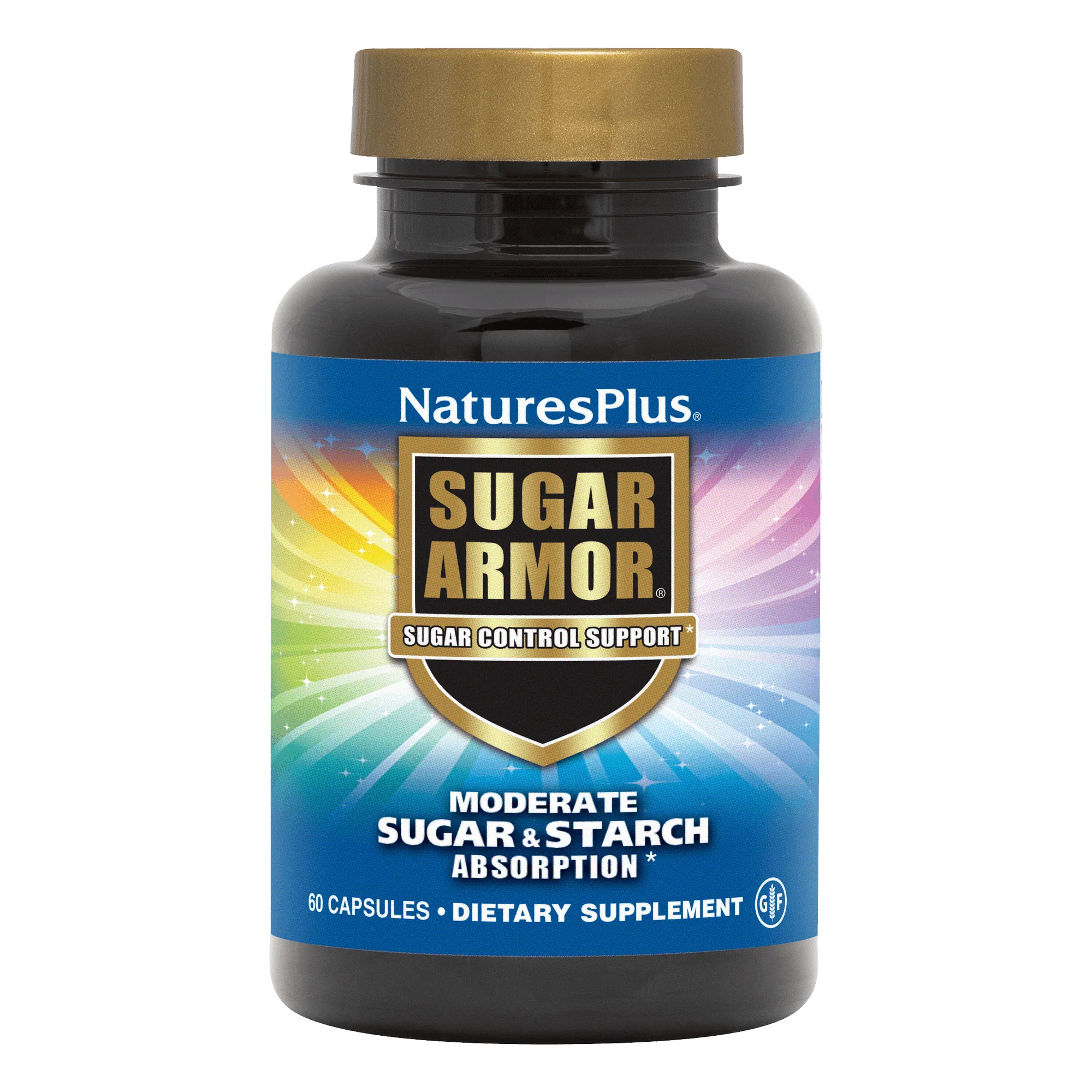 Natures Plus Sugar Armor Sugar Blocker 60 Vegetarian capsules