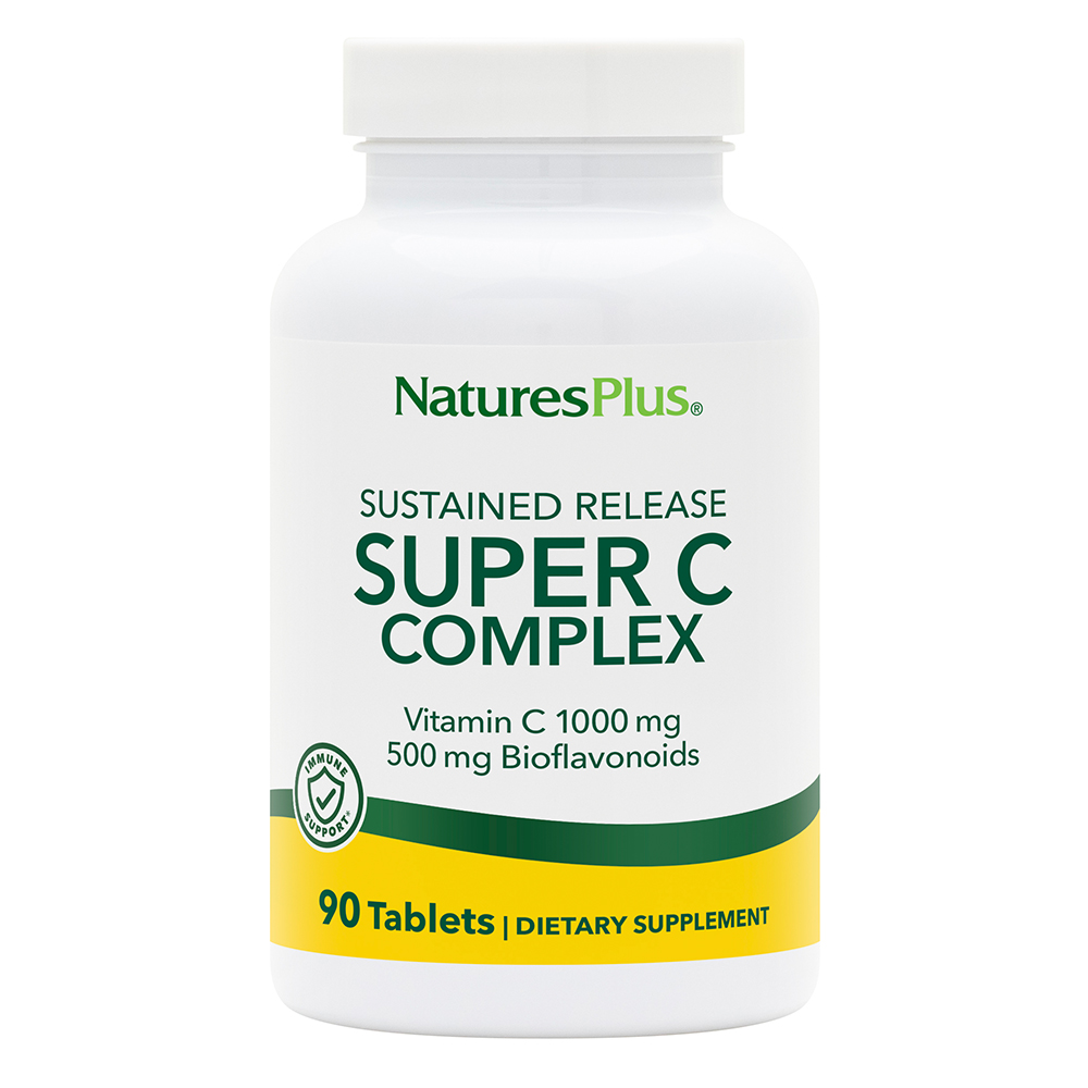 Natures Plus Super C Complex Sustained Release 90 Tablets