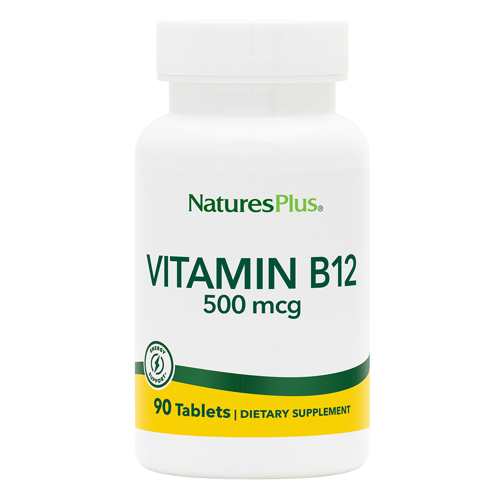 Natures Plus Vitamin B 12 500 Mcg 90 Tablets