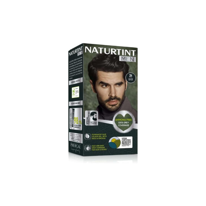 Naturtint Men Hair Color 1N Black 170ml