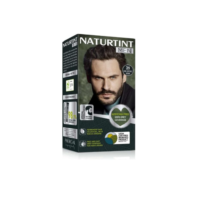 Naturtint Men Hair Color 3N Dark Chestnut 170ml