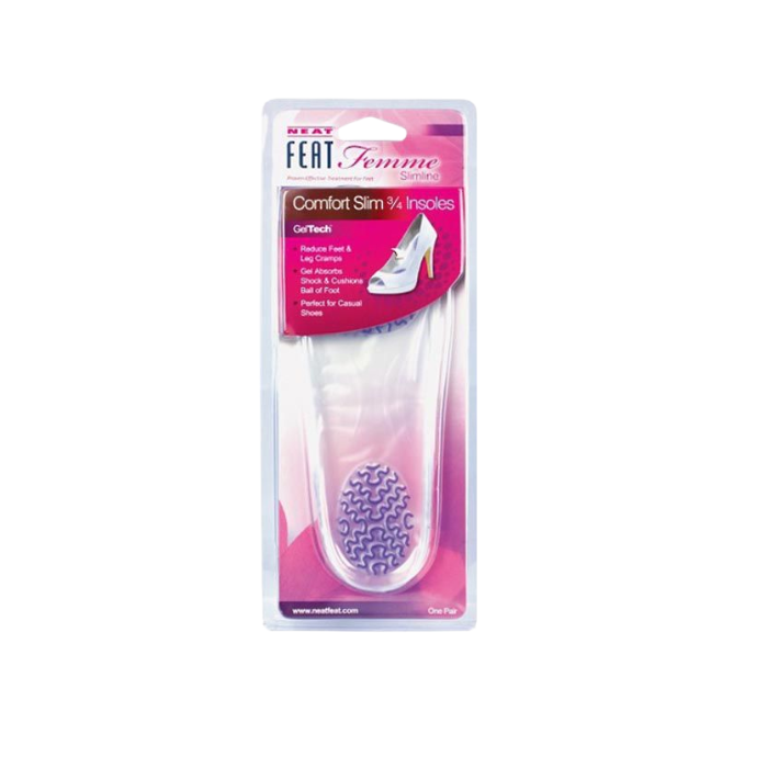 Neat Feat Femme Comfort Slim 3/4 Insoles