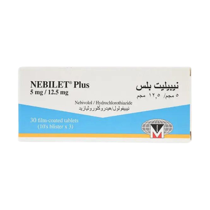 Nebilet Plus 5MG/12.5MG Tab 30s