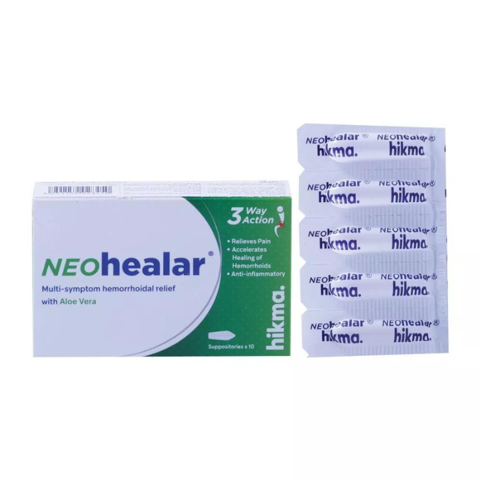 Neo Healar Rectal Suppositories 30s (10s Blister X 3)