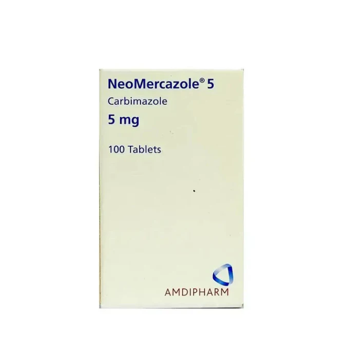 نيو-ميركازول (Carbimazole) 5 ملغ أقراص 100