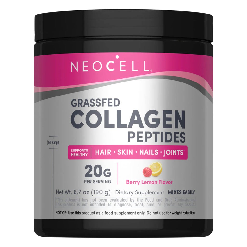 Neocell Super Collagen Peptides Powder Berry Lemon 6.7OZ 190g