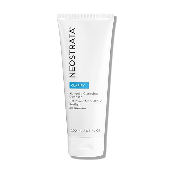 Neostrata Clarify Mandelic Clarifying Cleanser Gel Facial Wash for Oily Skin 4% PHA/AHA 200ml