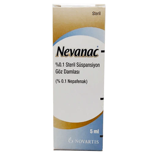 نيفاناك 0.1% قطرات عين 5 مل زجاجة بلاستيكية